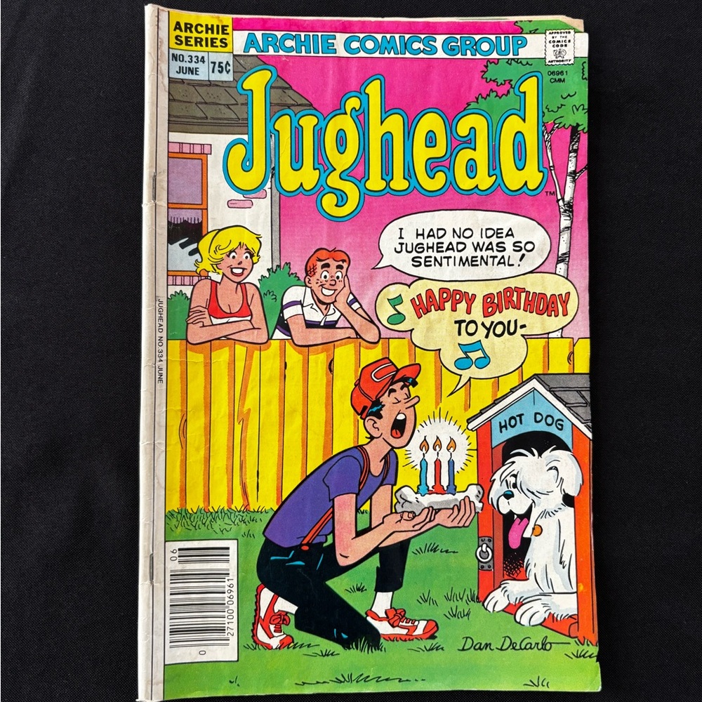 VINTAGE 1984 “Jughead” No. 334 Comic Book